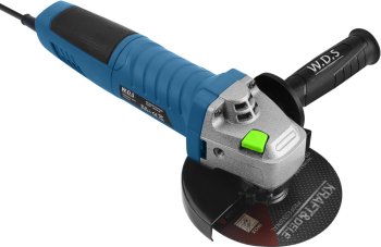 Úhlová bruska W.D.S WDS2135, 1500 W, 125 mm, sada 10 kotoučů