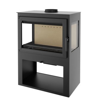 Krbová kamna NORDflam MARSALA, 9,5 kW, černá