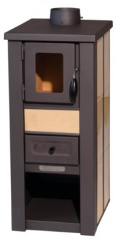 PROTERMO krbová kamna LAVA CERAMIC - moka