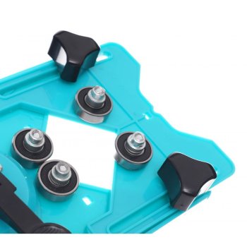 KRAFT&DELE Vodicí šablona pro vrtání 4 mm - 83 mm s přísavkou a rukojetí KD10386