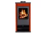 VICTORIA krbová kamna Vanessa Lux - červená