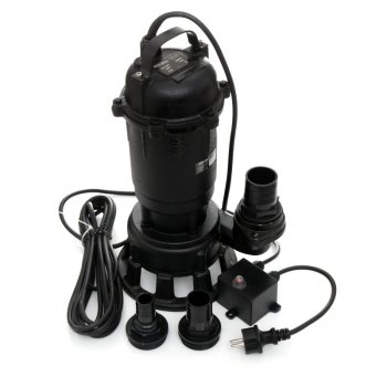 KRAFT&DELE Kalové čerpadlo + rozmělňovač + pojistka + 3 koncovky 3200W KD764