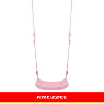Plastová houpačka KRUZZEL 25445, růžová