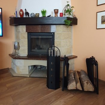 KAMINER 24628 Koš na dřevo 50,5 x 37 x 50 cm