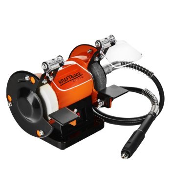 Kraft&Dele KD567 dvoukotoučová bruska s přímou bruskou 250W