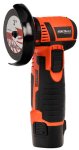 Akumulátorová bezuhlíková úhlová bruska KRAFT&DELE KD3161, 2× 12 V