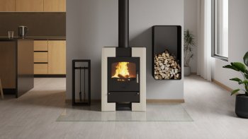 HS FLAMINGO krbová kamna ESPO I - krémová