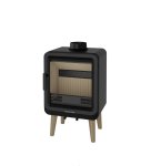 Krbová kamna NORDflam FLAM, 5 kW, černá