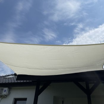 Stínová plachta GARDLOV 23144, 4x3 m, béžová