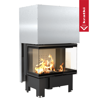 KRATKI krbová vložka NBC 10 800/400 levé a pravé prosklení s výsuvem