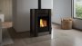 HS FLAMINGO krbová kamna AQUAFLAM VARIO LEND 11/7 kW - šedá - elektronická regulace