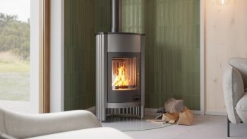 HS FLAMINGO krbová kamna MASTERFLAMME Grande I - šedá