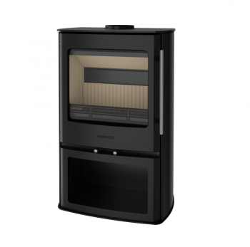 Krbová kamna NORDflam ASKER, 6,5 kW, černá