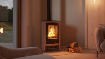 HS FLAMINGO krbová kamna MASTERFLAMME Piccolo I - krémová