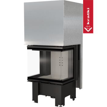 KRATKI krbová vložka NBC 9 600/400 levé a pravé prosklení s výsuvem