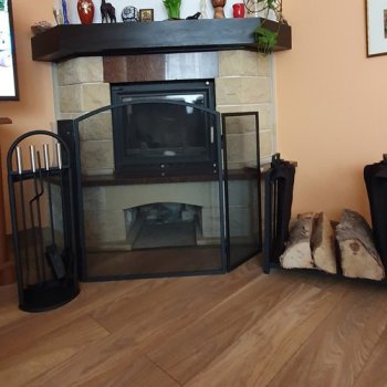 KAMINER 24628 Koš na dřevo 50,5 x 37 x 50 cm