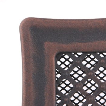 Krbová mřížka 16x32 cm, PREMIUM DECO měděná patina