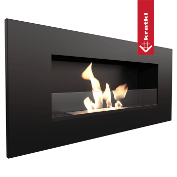 KRATKI Biokrb DELTA 2 TÜV prosklený černý