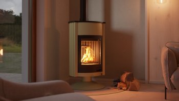 Krbová kamna MASTERFLAMME ® Grande II, olivová