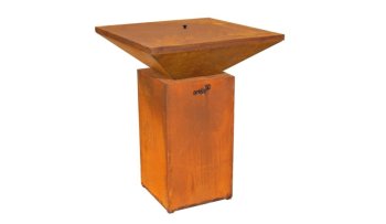 ARTISS Zahradní gril G7 BASIC Corten s deskou z nerezové potravinářské oceli