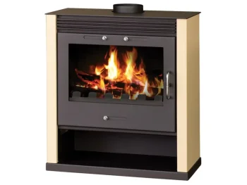 VICTORIA krbová kamna RUBIN - slonová kost