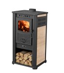 Krbová kamna BLIST ATENE G CERAMIC, 7,5 kW, krémová