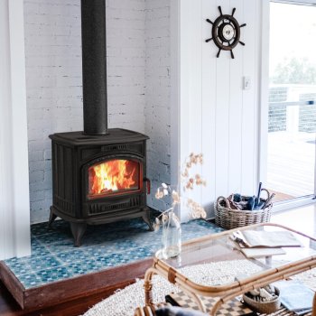 KRATKI krbová kamna KOZA K6 (130mm) - černá