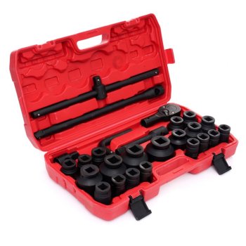 Kraft&Dele KD11758 Nástrčné rázové hlavice 3/4" 6-ti hran 26 ks