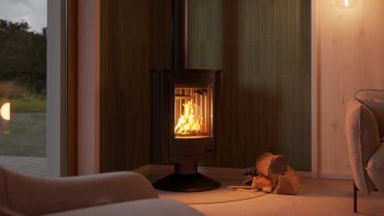 HS FLAMINGO krbová kamna MASTERFLAMME Piccolo II - černá