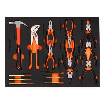 Kraft&Dele KD1067 Dílenský vozík s nářadím 258 ks