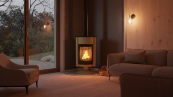Krbová kamna MASTERFLAMME ® Grande II, olivová