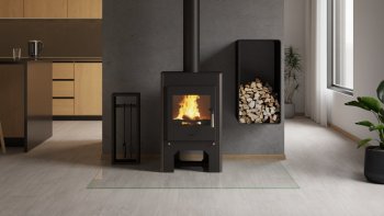 HS FLAMINGO krbová kamna ESPO III šedá