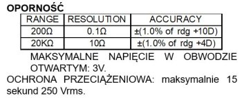 Kraft&Dele klešťový digitální univerzální měřič KD11405