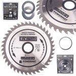 POWERMAT TDD-190x30x40Z Pilový kotouč na dřevo 190x30mm 40Z