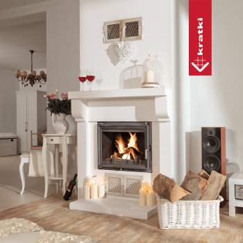 KRATKI krbová vložka Zuzia 16 BS, levé prosklení