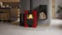 HS FLAMINGO krbová kamna ESPO II - červená