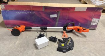 Kraft&Dele AKU vyžínač 18V 2Ah KD5122 s baterií a nabíječkou - II. Jakost