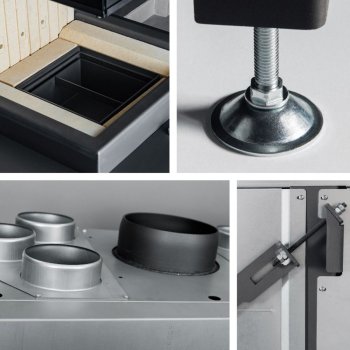 UNIFLAM krbová vložka 660 DURO horní otevírání 837-001