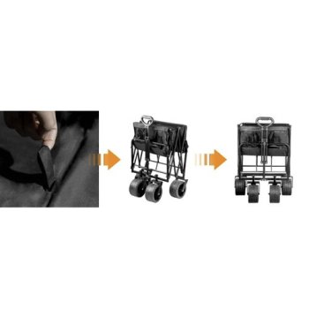 GARDLOV 23084 Skládací přepravní vozík 100 kg