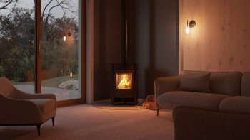 HS FLAMINGO krbová kamna MASTERFLAMME Piccolo I - černá