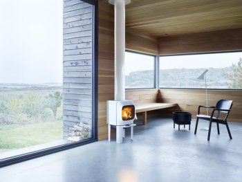 Jotul krbová kamna F 105 R LL - bílý smalt