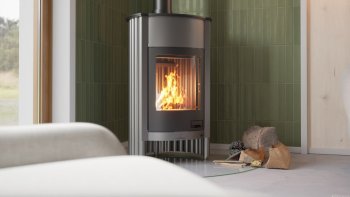 HS FLAMINGO krbová kamna MASTERFLAMME Grande I - šedá