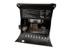 Alpen Camping IK-1100 přenosný plynový ohřívač a vařič 2v1 - šedý