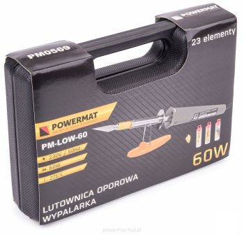POWERMAT PM-LOW-60 Vypalovačka do kůže a dřeva