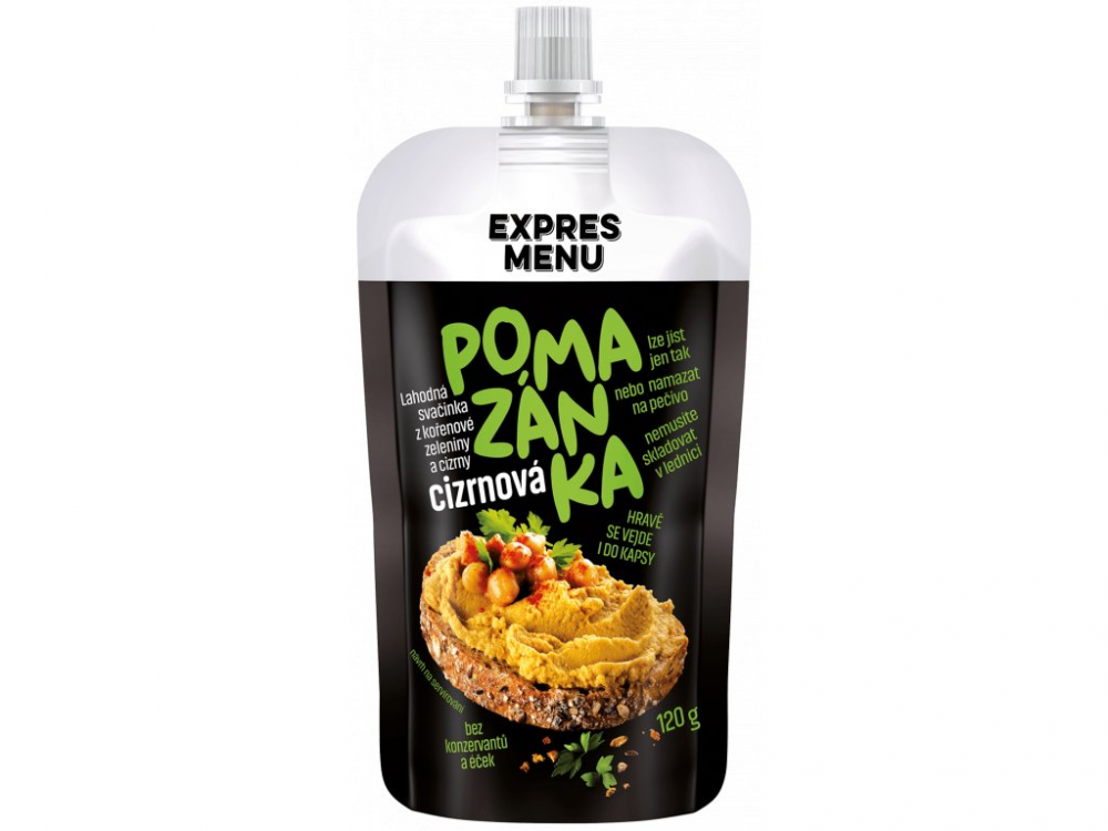 Levně Expres Menu pomazánka cizrnová 1 porce 120g