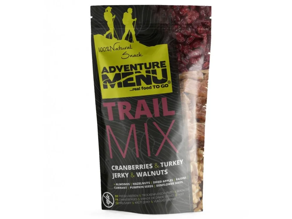 Adventure Menu trailmix - brusinky | krůtí jerky | vlašské ořechy 50g