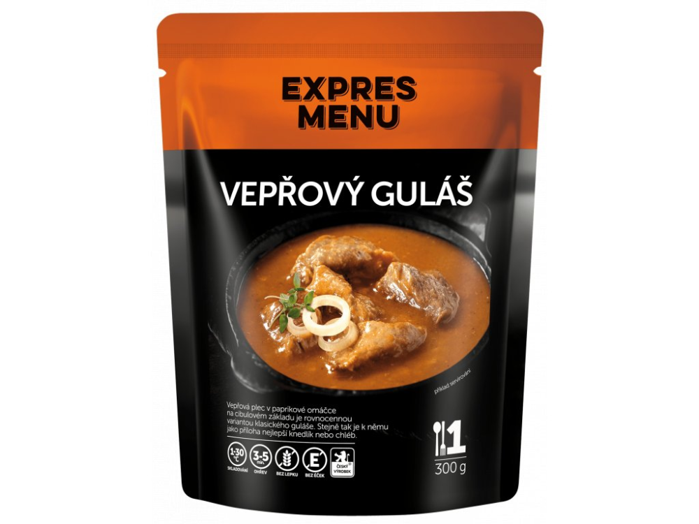 Expres Menu vepřový guláš 1 porce 300g