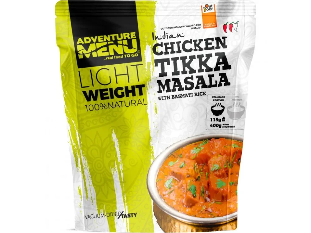 Levně Adventure Menu kuřecí Tikka Masala s rýží basmati 400g