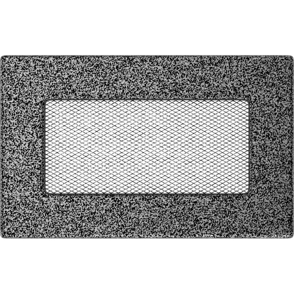 Levně Krbová mřížka 11x17 BASIC staré stříbro