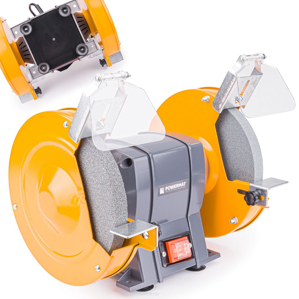 Levně POWERMAT Stolní bruska 1850W 200mm PM-SS-1850M